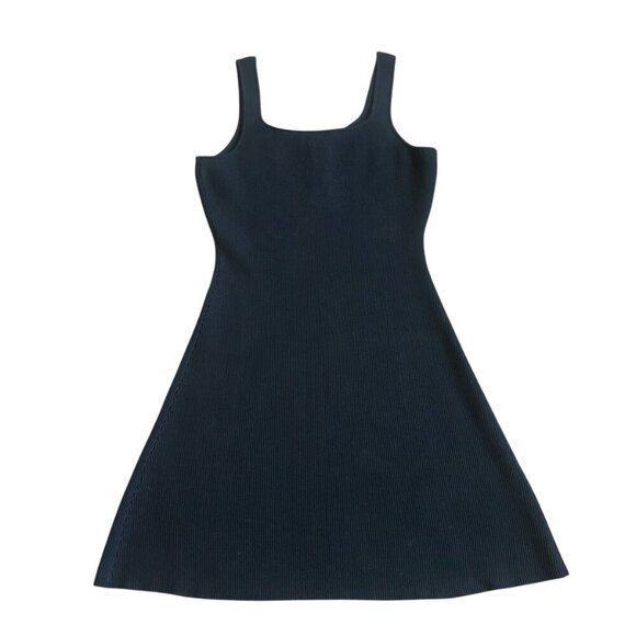 Christian Lacroix Black Sheath Bodycon Dress Sleeveless Crystal Bow Size Medium - Picture 6 of 11